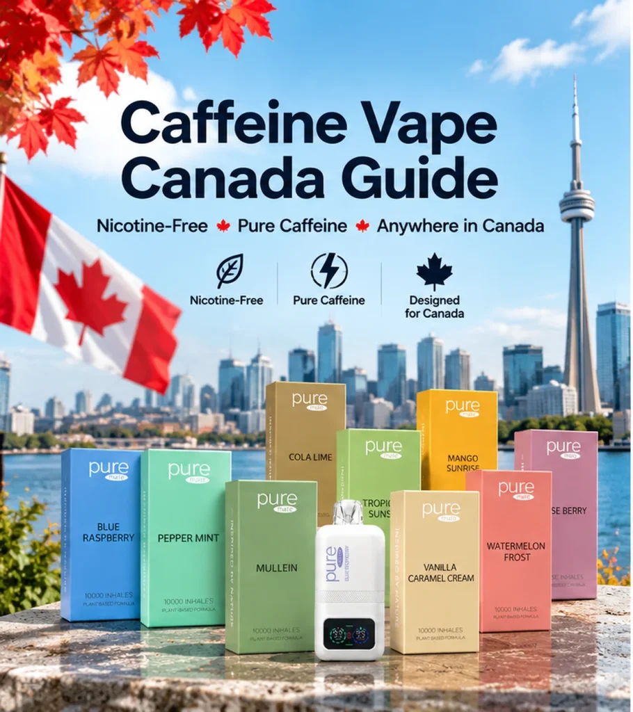 Nicotine-free caffeine vape guide for Canada